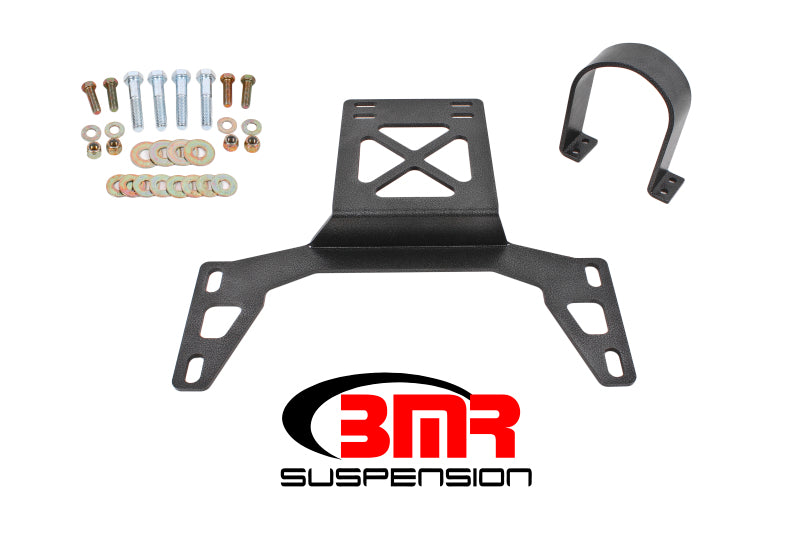 BMR Suspension 07-14 Shelby GT500 Front Driveshaft Safety Loop - Black Hammertone