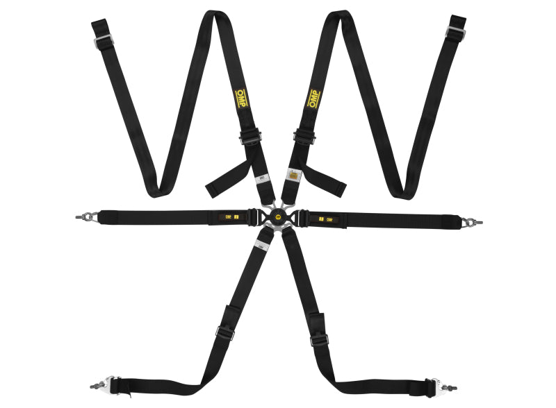 OMP 2in. Versa Endurance Racing Safety Harness - Black (DA0-0202-A05-071)