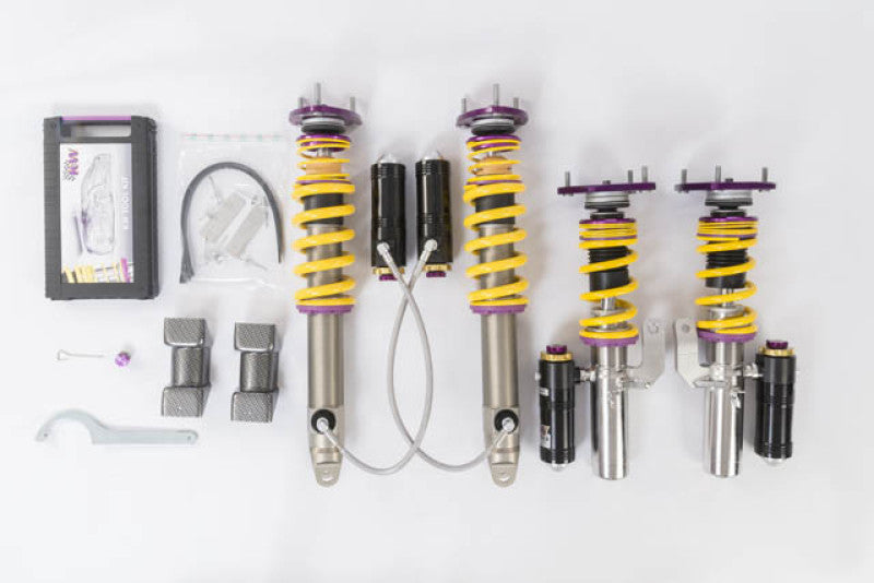 KW Clubsport 3-Way Coilover Kit for Porsche 911 (991) Carrera 2/2S/GTS 4/4S/GTS w/ PDCC (39771246)