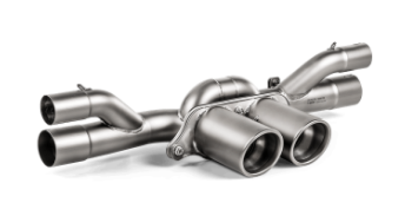 Akrapovic 2018 Porsche 911 GT3 (991.2) Slip-On Race Line (Titanium) without Tail Pipe Set