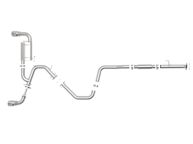 aFe Takeda Exhaust Cat-Back 2019-2020 Hyundai Veloster N 304 Stainless Steel Polished Dual Tips Exhaust - photo 5
