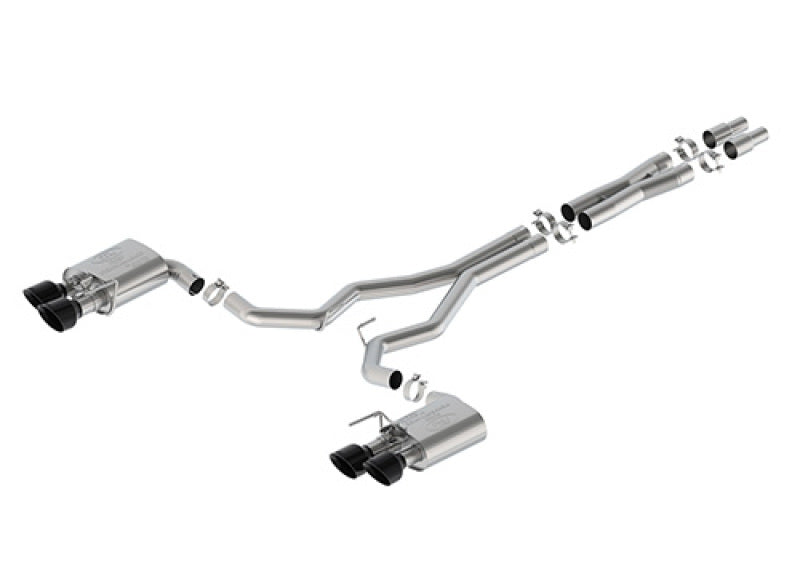 Ford Racing 2024 Mustang Dark Horse 5.0L Extreme Active Cat-Back Exhaust - Black Tip - photo 4