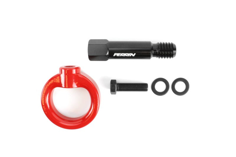 Perrin 20-25 Toyota Supra Tow Hook Kit (Front) - Red (PTP-BDY-230RD) - photo 4