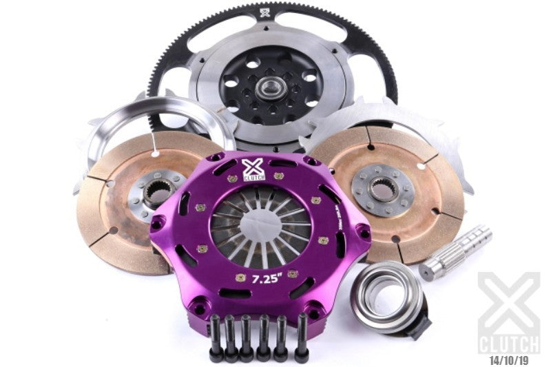 XCLUTCH 17-21 Honda Civic Type R 2.0L 7.25in Twin Solid Ceramic Clutch Kit