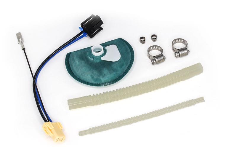 DeatschWerks 415LPH DW400 Fuel Pump w/9-1047 Install Kit 15-17 Ford Mustang V6/GT w/ 1/8in Venturi