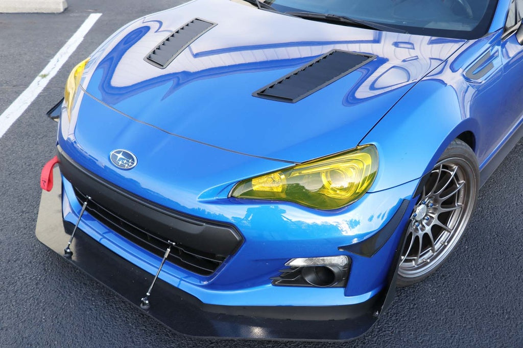 Splitter extension and support rod detail