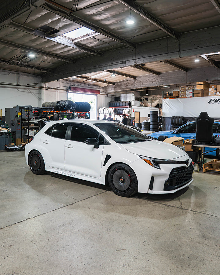 EVS Tuning Carbon Aero Discs 380mm (Pair) - Toyota GR Corolla (OE Enkei Wheels) - photo 3