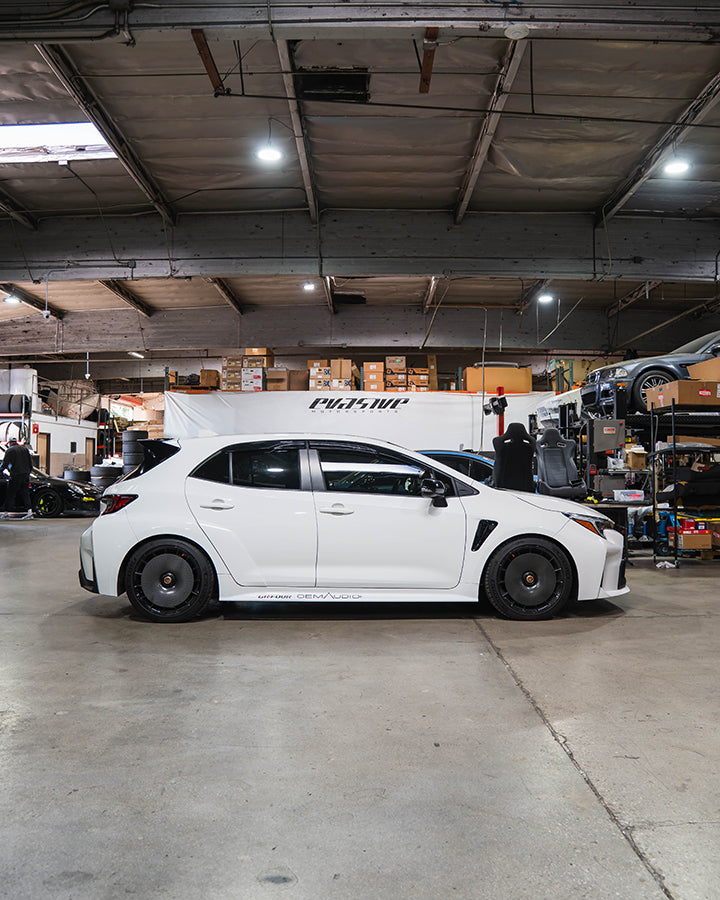 EVS Tuning Carbon Aero Discs 380mm (Pair) - Toyota GR Corolla (OE Enkei Wheels) - photo 4