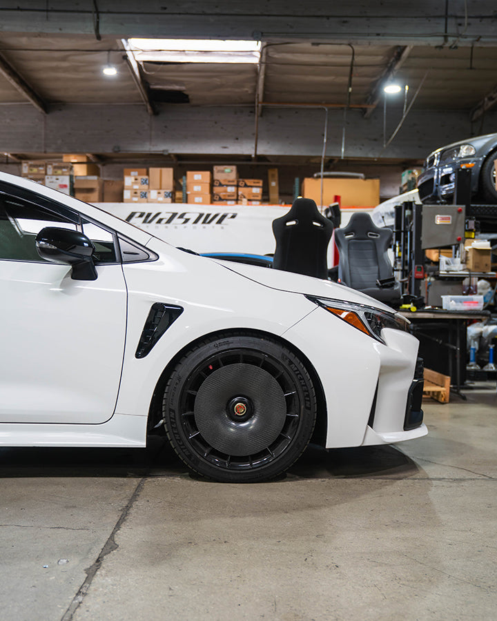 EVS Tuning Carbon Aero Discs 380mm (Pair) - Toyota GR Corolla (OE Enkei Wheels) - photo 6
