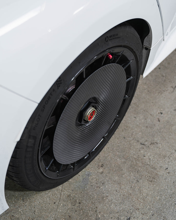 EVS Tuning Carbon Aero Discs 380mm (Pair) - Toyota GR Corolla (OE Enkei Wheels) - photo 7