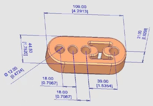 EVS Tuning Universal Polyurethane Exhaust Hanger Bushing - photo 6