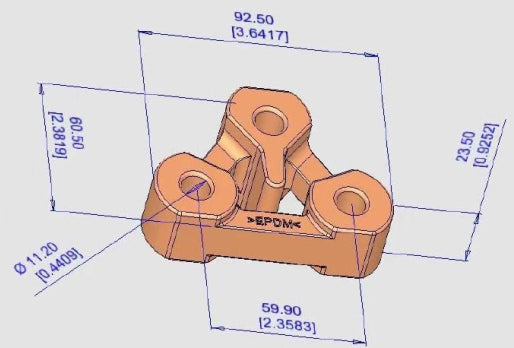 EVS Tuning Universal Polyurethane Exhaust Hanger Bushing - photo 12