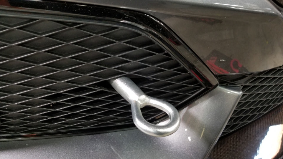 EVS Tuning Front Tow Hook Adapter Rev.2 - Honda Civic Type R (FK8) - photo 2