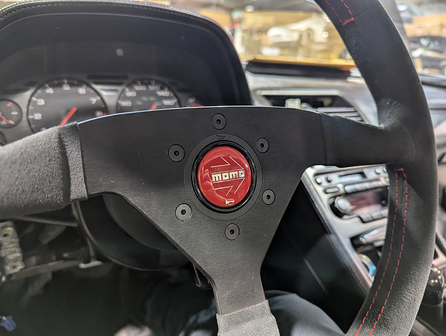 EVS Tuning Flush Horn Button Adapter (Momo to Works Bell) - photo 4