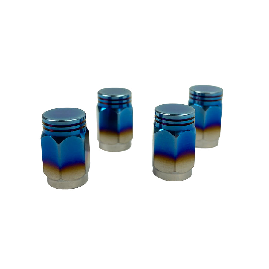 EVS Tuning Burnt Titanium Valve Stem Cap Set (4 Pieces) - photo 2