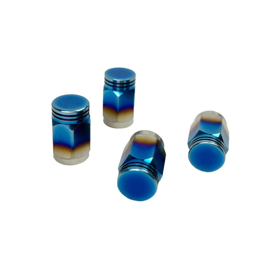 EVS Tuning Burnt Titanium Valve Stem Cap Set (4 Pieces) - photo 3