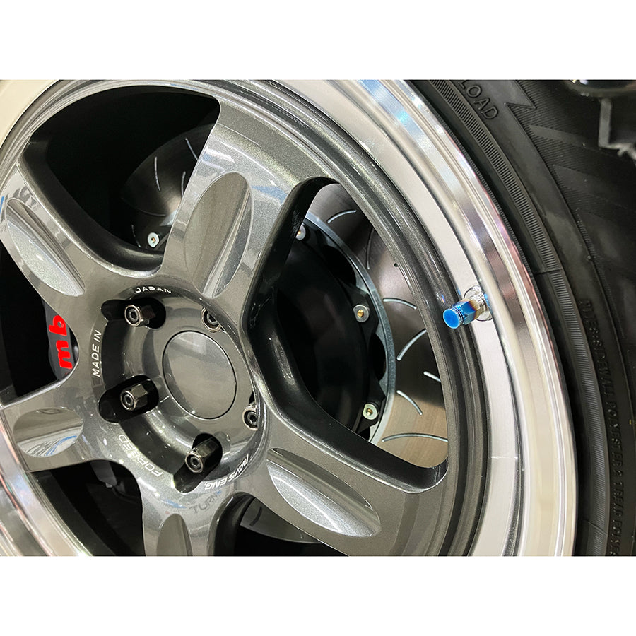 EVS Tuning Burnt Titanium Valve Stem Cap Set (4 Pieces) - photo 5