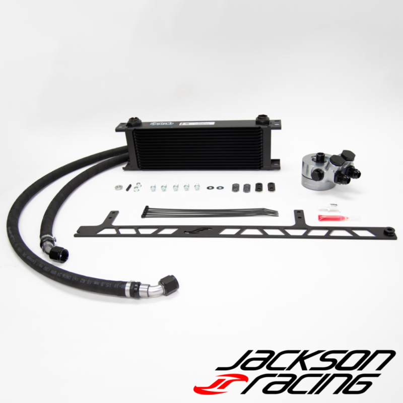 Jackson Racing Track Engine Oil Cooler Kit for Toyota 86 GR86 Subaru BRZ FR-S