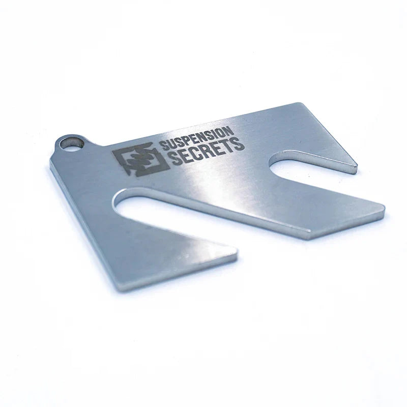 Suspension Secrets front and rear camber shim kit for Porsche 718 GT4 RS