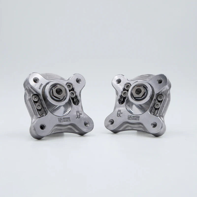 Suspension Secrets adjustable camber caster plates for BMW G87 M2