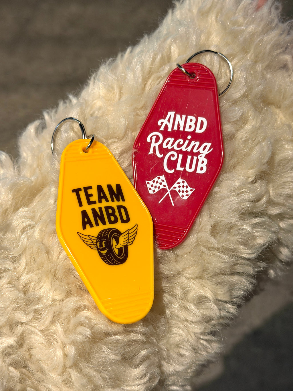 ANBD Racing Club Keyring