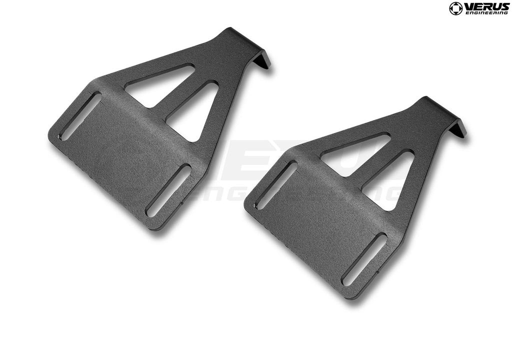 Rear Diffuser installed under Mk5 Supra rear bumper