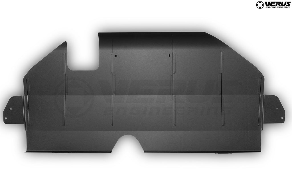 Rear diffuser installed under ND Miata rear bumper