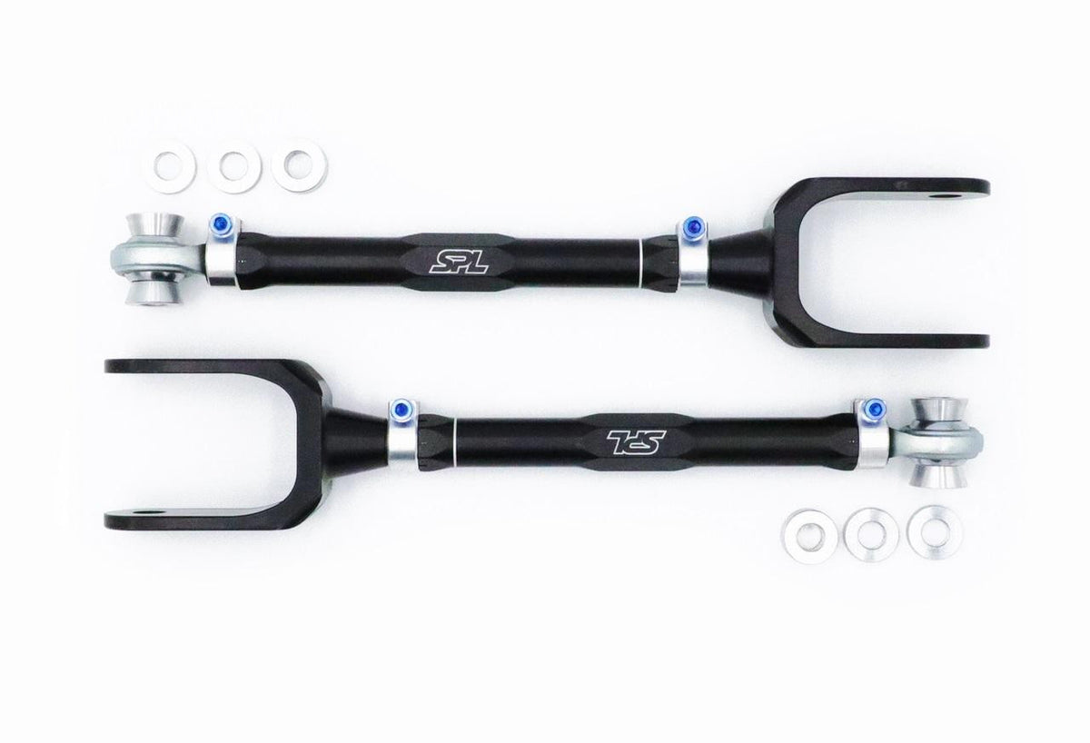 SPL Parts adjustable front caster arms with anti-dive for Porsche 981 991
