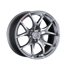 SSR GTV03 wheel shown in Glare Silver