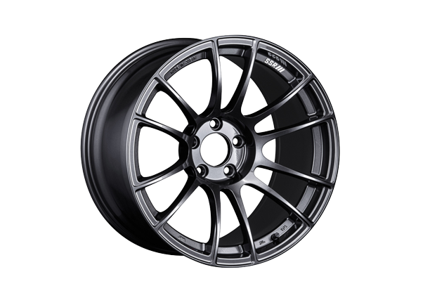 SSR GTX04 wheel shown in Dark Gunmetal