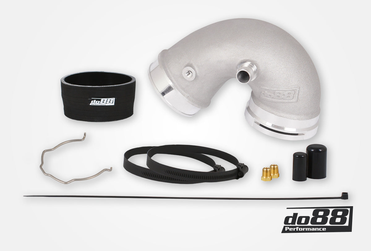 do88 aluminium intercooler to throttle body J-pipe for BMW F8X M2C M3 M4