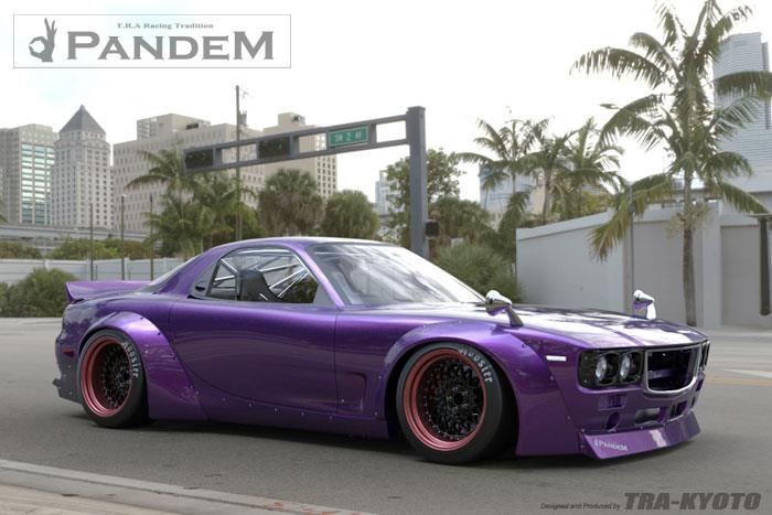 GReddy 1993-1995 Mazda RX-7 Pandem Wide Body Boss Rear Diffuser - photo 2