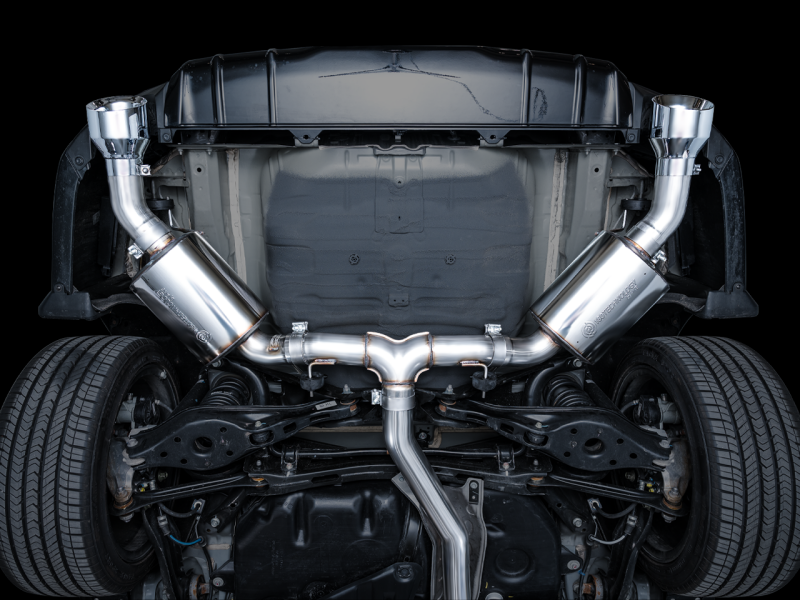 AWE Tuning 2022+ Honda Civic Si/Acura Integra Touring Edition Cat-Back Exhaust - Dual Chrome Silver Tip - photo 3