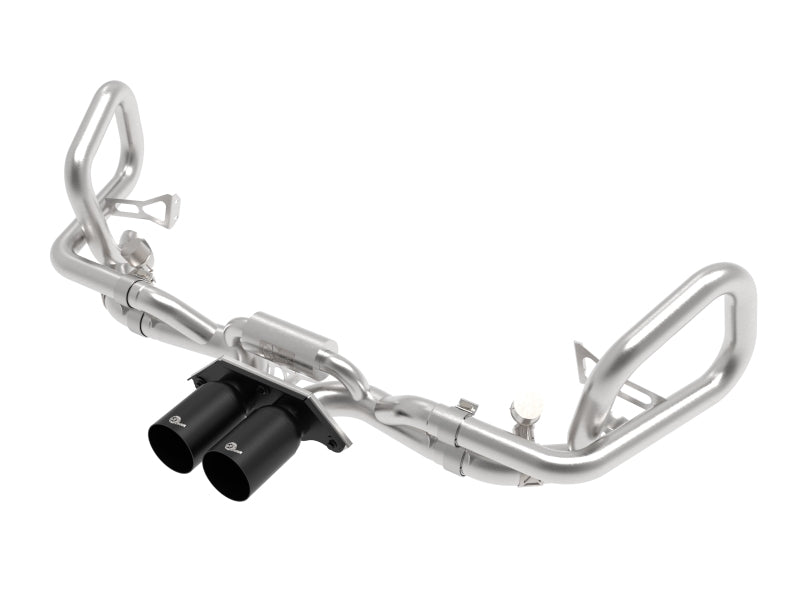 aFe 2014-2016 Porsche 911 GT3 991.1 H6 3.8L MACH Force-Xp 304 Stainless Steel Cat-Back Exhaust System with Black Tips