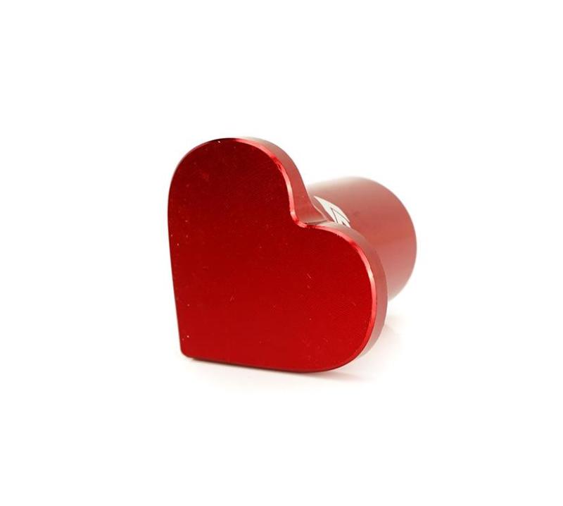 NRG Heart Shape Drift Button Honda - Red (DB-H003RD)