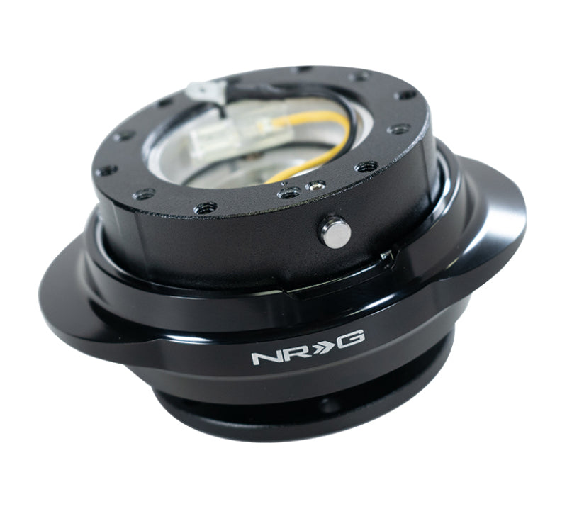 NRG Quick Release Gen 2.2 - Black Body / Shiny Black Oval Ring (SRK-220BK)
