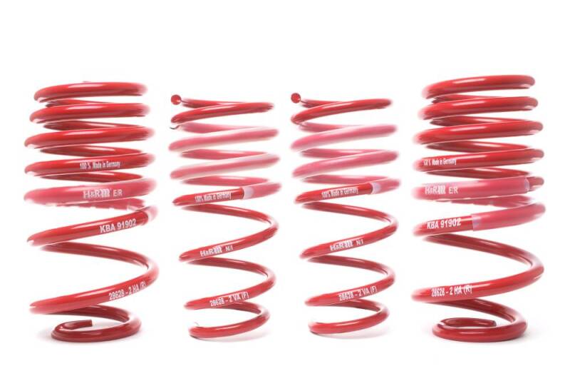 H&R Sport Springs for 2020–2021 Porsche 911/992 Turbo/Turbo S Coupe/Cabrio – w/PASM & w/Front End Lift (28628-2)