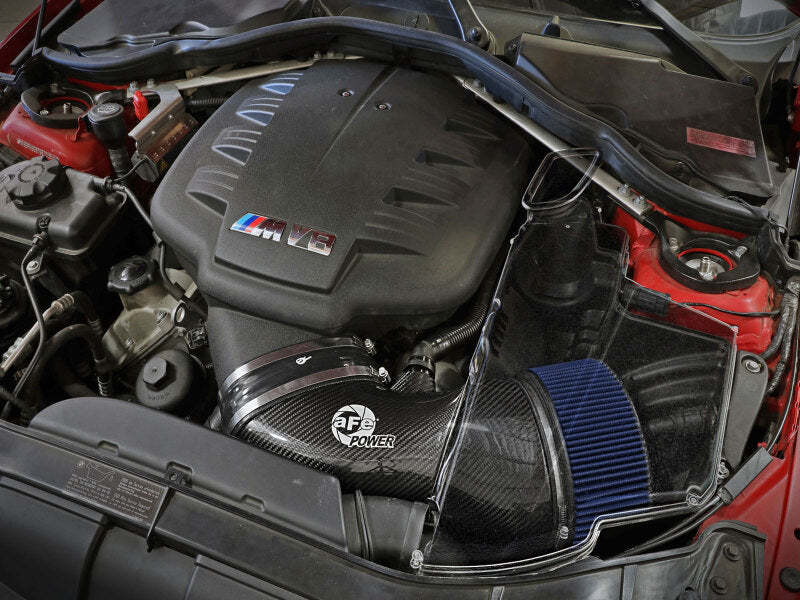 aFe MagnumFORCE Carbon Fiber Air Intake System Stage-2 PRO 5R 2008-2013 BMW M3 (E9X) V8 4.0L (afe54-31662-C) - photo 8