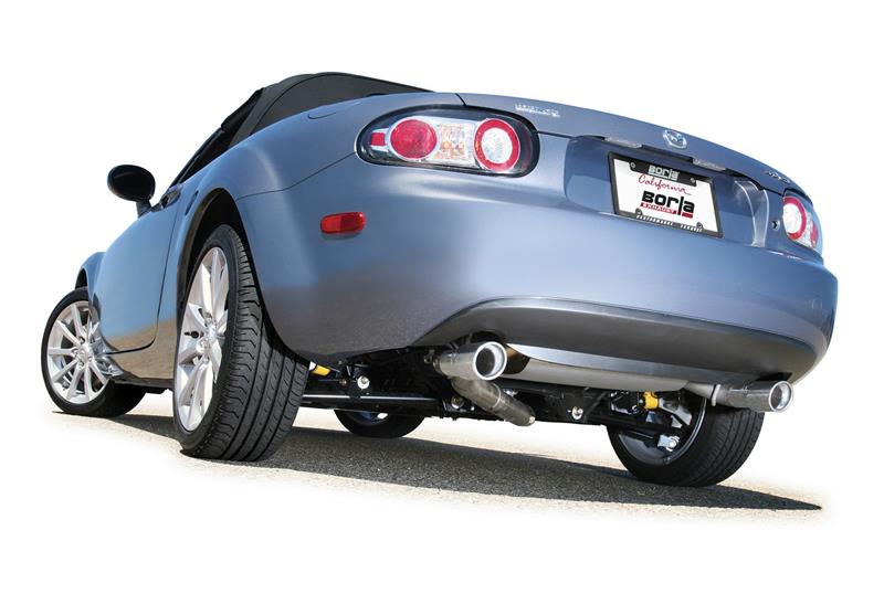 Borla 2006-2014 Mazda MX-5 Miata 2.0L RWD Twin-Tip Cat-Back Exhaust - photo 5