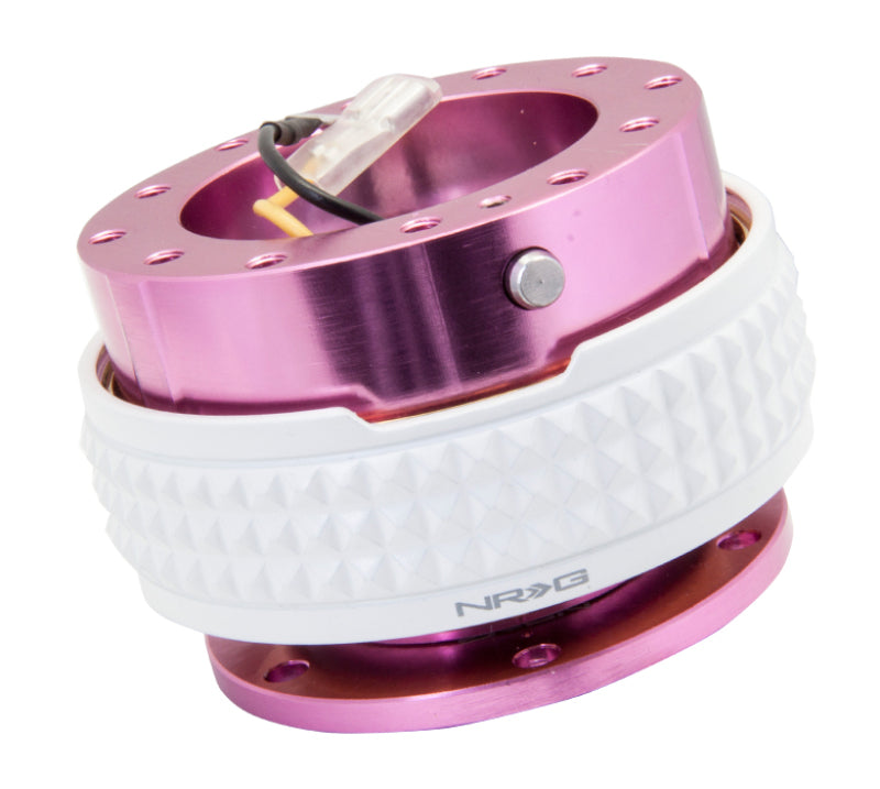 NRG Quick Release Kit - Pyramid Edition - Pink Body / Glow-in-the-Dark Pyramid Ring (SRK-210PK/GL)