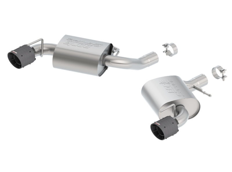 Borla 2016-2021 Chevrolet Camaro 6.2L 8cyl AT/MT 6 spd SS S-type Exhaust without NPP (rear section only)