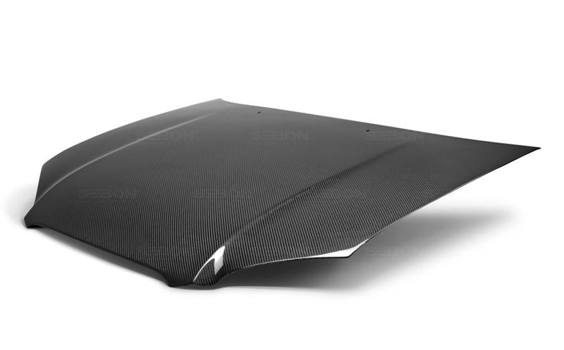 Seibon 2004-2005 Subaru WRX/STI RS Carbon Fiber Hood - photo 3