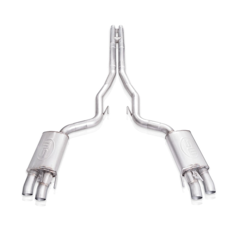 Stainless Works 2015+ Ford Shelby GT350 Legend Factory Connect H-Pipe Cat-Back Exhaust with Valves