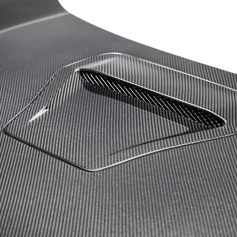 Seibon 2017 Honda Civic Type R OEM Carbon Fiber Hood - photo 3