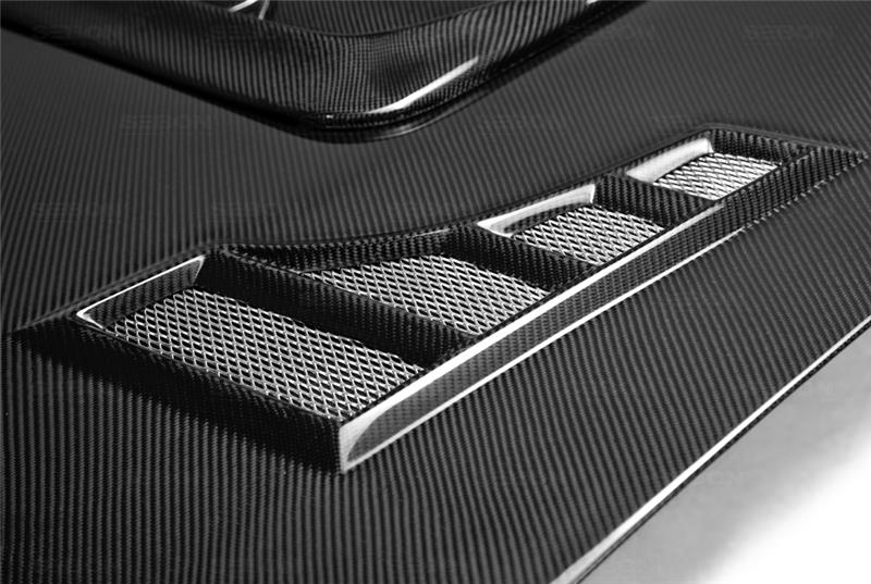 Seibon 2006-2007 Subaru WRX/STI CW Carbon Fiber Hood - photo 4