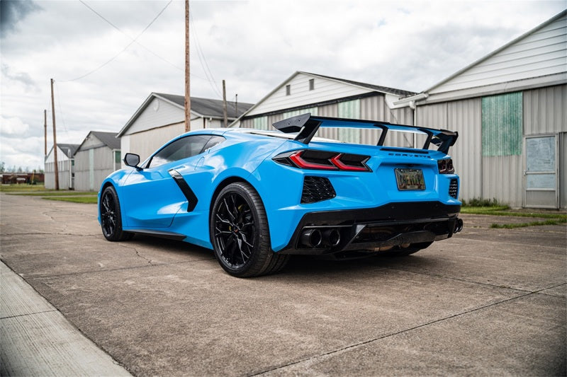 CORSA Performance 2020-2025 Chevrolet Corvette C8 RWD 4.5in Carbon Fiber Black PVD Tip Kit (For Corsa Exhaust Only) - photo 2