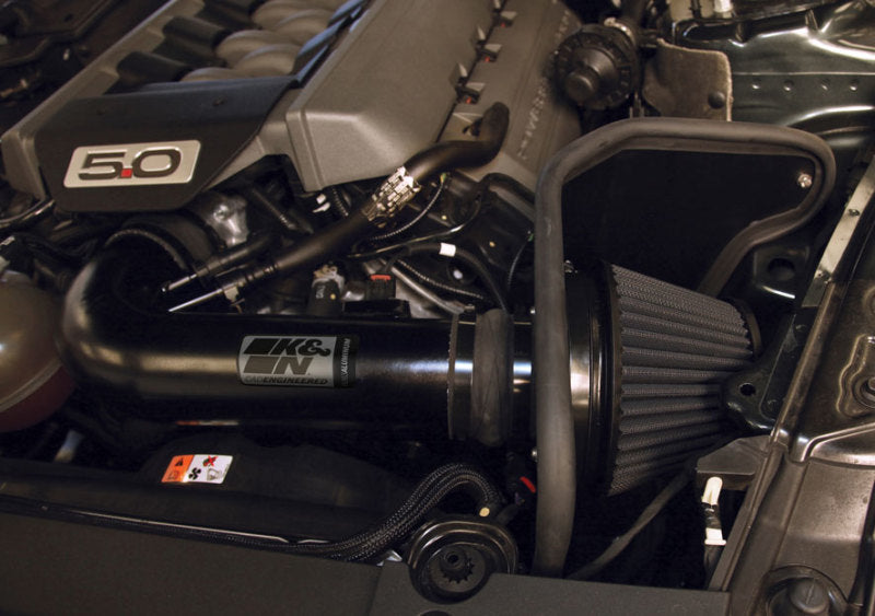 K&N 2015 Ford Mustang GT 5.0L V8 Black Performance Intake Kit (knn71-3535) - photo 8