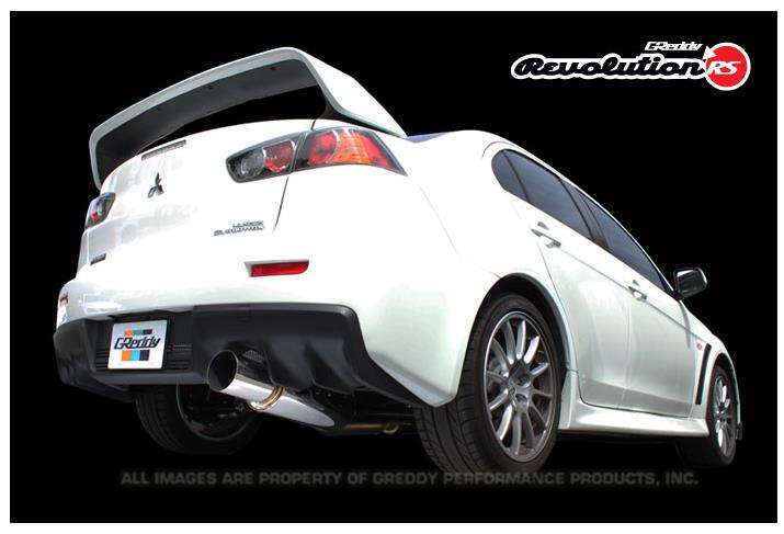 GReddy 2008-2014 Mitsubishi Lancer EVO X Revolution Exhaust