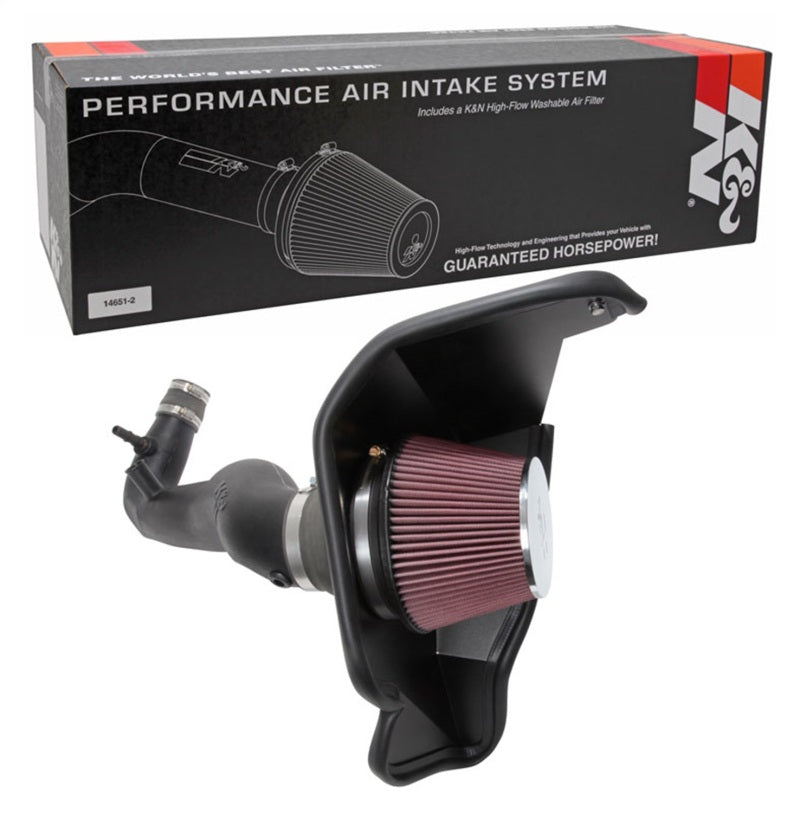 K&N 2018 Ford Mustang L4-2.3L F/I AirCharger Performance Intake (knn63-2606) - photo 4