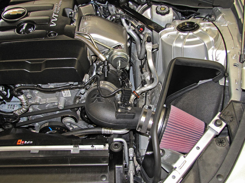 K&N 2016-2017 Chevrolet Camaro L4-2.0L F/I Turbo AirCharger Performance Intake (knn63-3105)